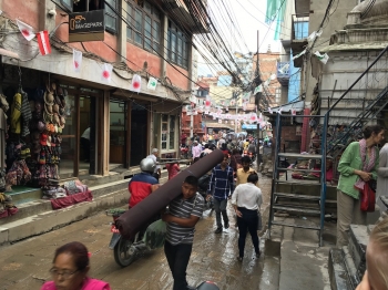 Kathmandu erste Tage